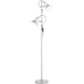 Ideal Lux - Grīdas lampa POLLY 2xE27/60W/230V sudraba
